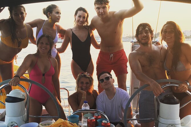 Barcelona 2-hour Private Boat Tour with Cava and snacks - Port Vell from the Mediterranean