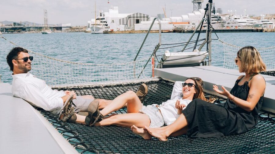 Barcelona: Daytime or Sunset Catamaran Cruise with Music - The bar, the rules, and the real cost