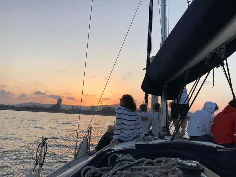 Barcelona: Daytime or Sunset Cruise with Drinks - Starting beside the beach at Catamarán TurTur