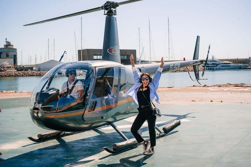Barcelona: Helicopter, Boat Ride & Old Town Private Tour - Key details that shape the experience