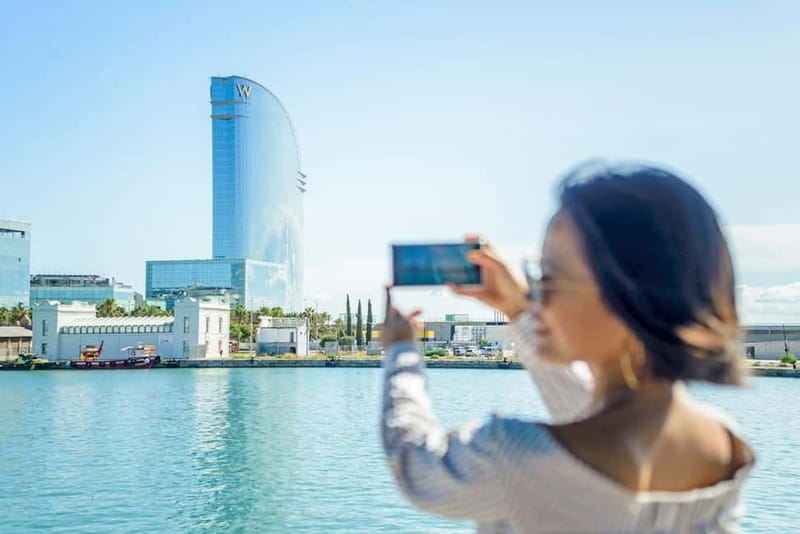 Barcelona: Helicopter, Boat Ride & Old Town Private Tour - Starting on Roger de Llúria with Gaudí overhead