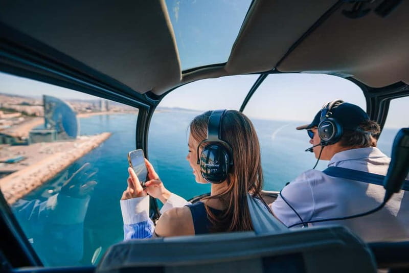 Barcelona: Helicopter, Boat Ride & Old Town Private Tour - From Plaça Catalunya into the Gothic Quarter