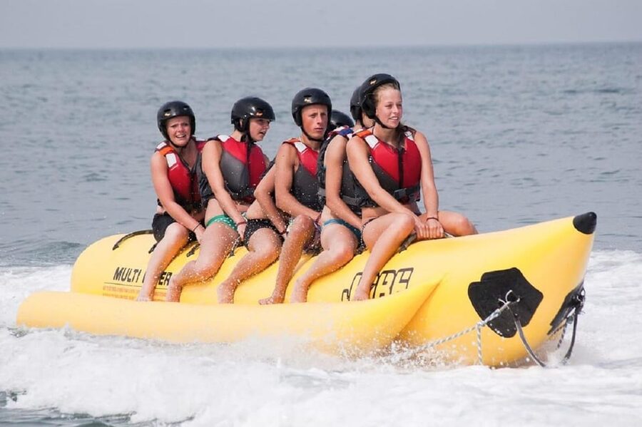 Barcelona: Inflatable Banana Boat Ride - What happens from start to finish