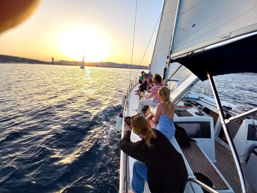 Barcelona: Luxury Private Sunset Yacht Cruise - The first views: Maremagnum and the harbor entrance