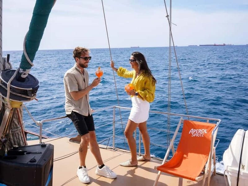 Barcelona Sailing Cruise - The wooden gulet is the main attraction
