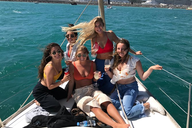 Barcelona Sailing: Light Snacks & Open Bar with Private Option - Setting out from historic Port Vell
