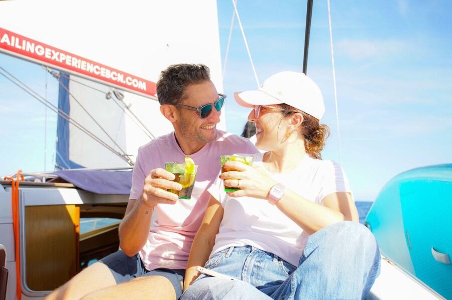 Barcelona: Sailing Tour with Vermouth and Drinks - Learning to steer instead of just sitting back