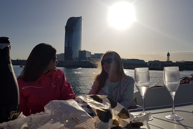 Barcelona Small Group Sailing with Snacks and Cava - Swimming in the Mediterranean