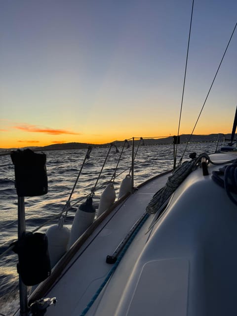 Barcelona: Sunset Sailboat Cruise with Drinks and Snacks - Setting out from Mooring 901