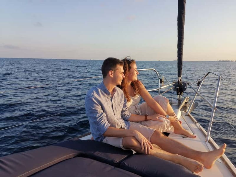 Barcelona: Sunset Sailboat Cruise with Open Bar and Snacks - Cava, juices, water, and the practical value of the price