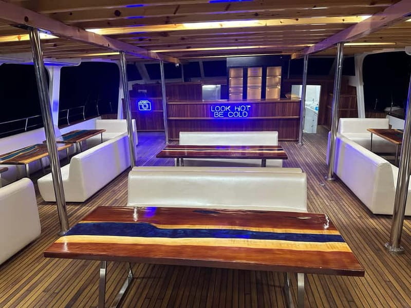 Belek/Antalya/Kemer: Suluada Sunset Boat Tour with Dinner - Second bay: another Mediterranean swim