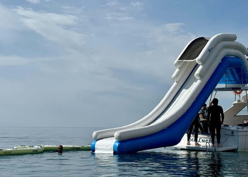Benalmádena Boat Tour with Snorkeling, Water Slide and Lunch - Who should book this Benalmádena boat trip?
