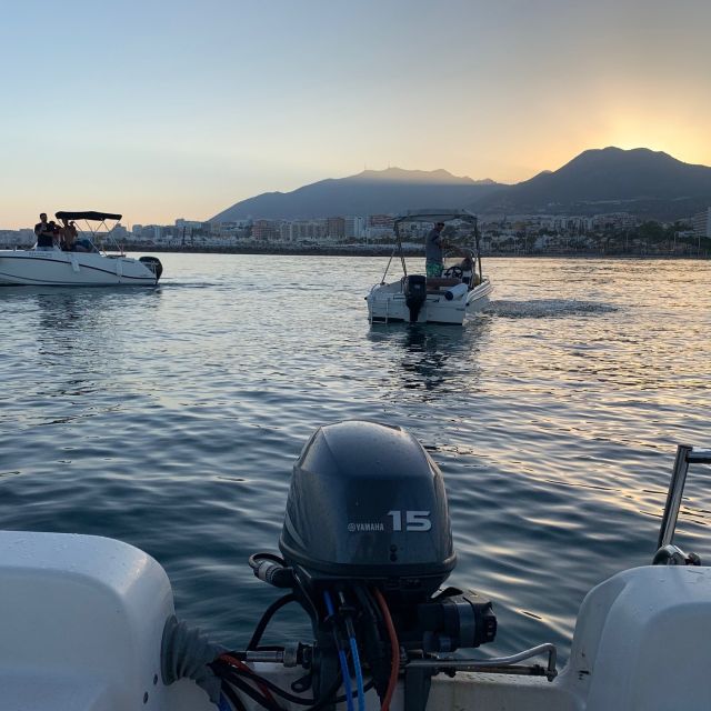 Benalmádena: Costa del Sol License-Free Boat Rental - Key details before you book