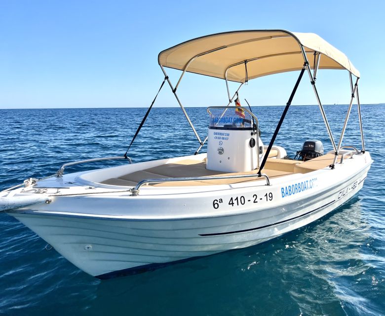 Benalmádena: Costa del Sol License-Free Boat Rental - Choosing between 30 minutes and four hours
