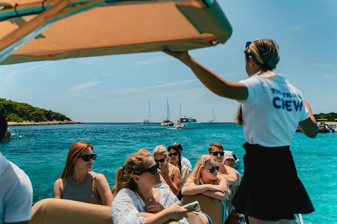 Blue Cave & 6 Islands Speedboat Tour From Split or Podstrana - Komiža brings the pace down