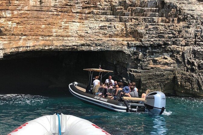 Blue Cave & 6 Islands Speedboat Tour From Split or Podstrana - The Blue Lagoon view and Pakleni Islands swimming stop