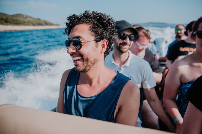 Blue cave, Mama Mia and Hvar, 5 island speedboat tour from Trogir - Coffee and waterfront time in Komiža