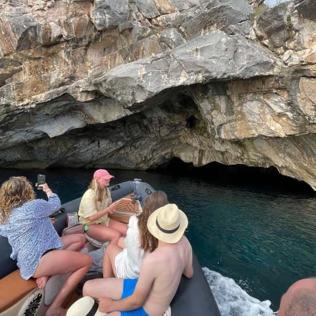 Blue Gem Cave Speedboat Tour Vlore - The speedboat ride, music, and group comfort