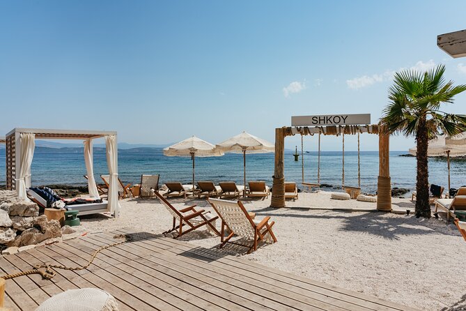 Blue Lagoon & 3 Islands Small-Group Speedboat Tour - Trogir: one hour in a medieval harbor town