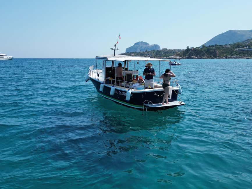 Boat Excursions in Cefalù with Snorkeling & Aperitif - The Club Med coastline and the final bay
