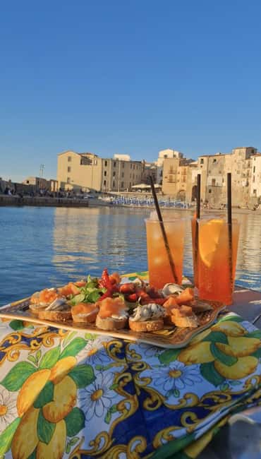 Boat Excursions in Cefalù with Snorkeling & Aperitif - The Sicilian aperitif at sea