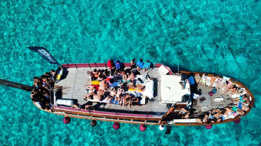 Boat Tour to Caprera and La Maddalena Archipelago - Leaving Palau aboard the Apollo II