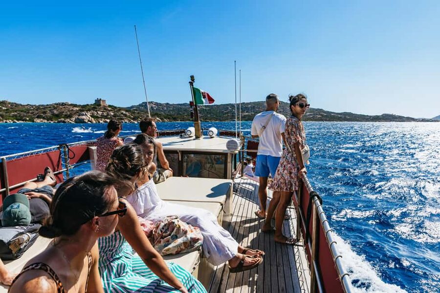Boat Tour to Caprera and La Maddalena Archipelago - Cala Serena on Caprera: your first swim