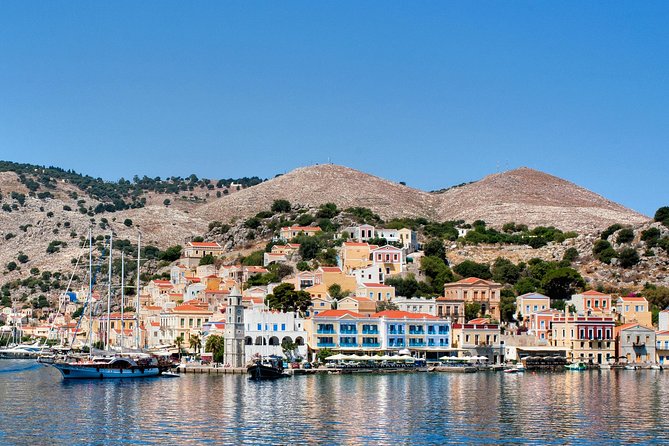 Boat Trip to Symi Island with swimming stop at St George Bay - The long ride back to Rhodes