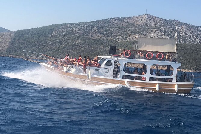 Boat Trip to the Turkish Maldives- Orak Island - What lunch is really like