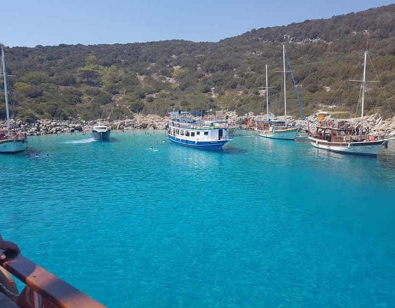 Bodrum: Karaada Boat Cruise with Lunch - Karaada, mineral springs, and an extra charge