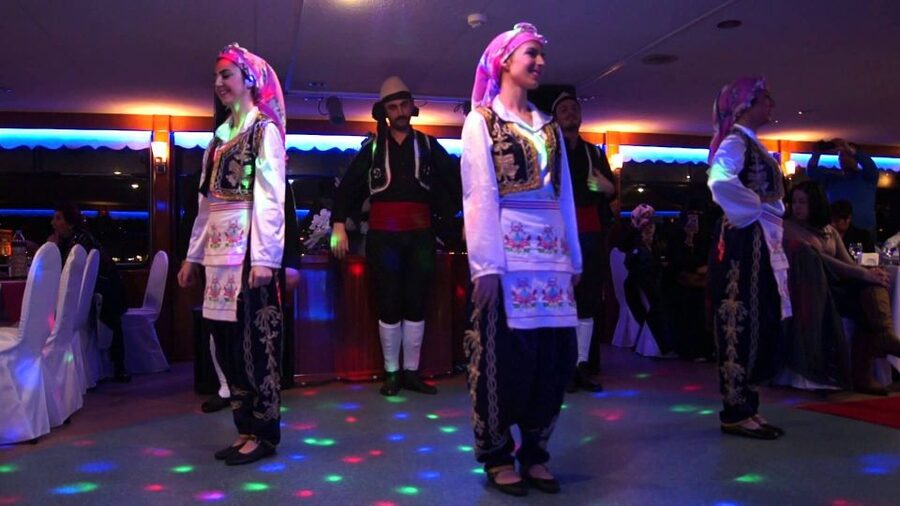 Bosphorus: Dinner Cruise with Live Performances Experience - The Tambourine Dance Opens the Show