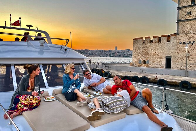 Bosphorus Sunset or Daytime Yacht Cruise with Snacks & Live Guide - Ortaköy and the first bridge