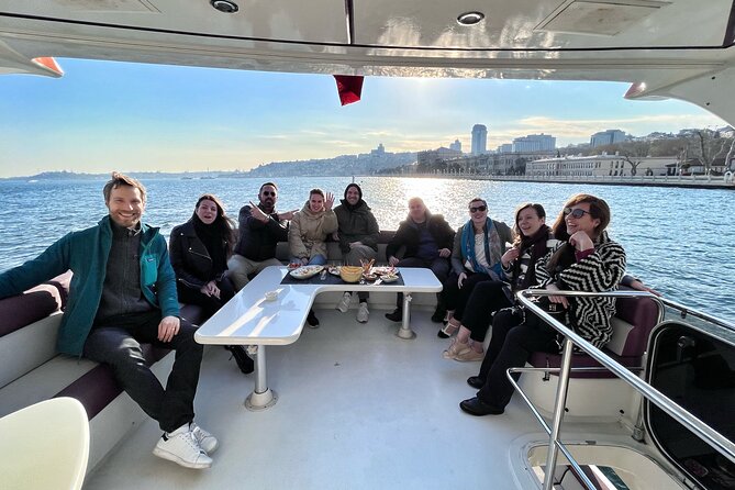 Bosphorus Yacht Cruise with Stopover on the Asian Side - (Morning or Afternoon) - Maiden’s Tower, the Golden Horn, and Galata