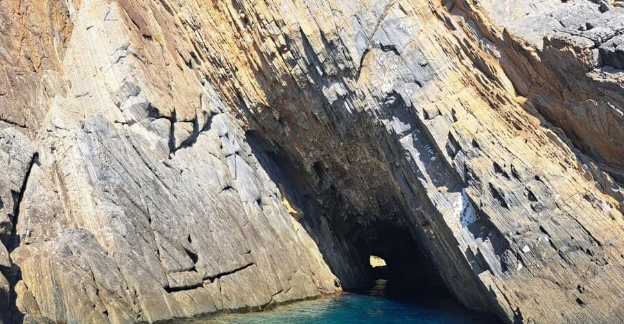 Buggerru: Boat Excursions Mines in the Blue - Cala Domestica and the first caves