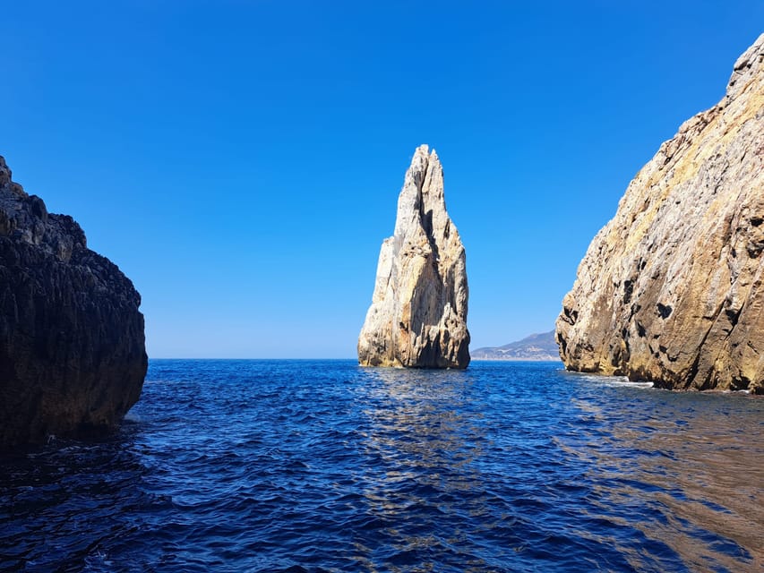 Buggerru: Boat Excursions Mines in the Blue - Two swim stops in clear west-coast water