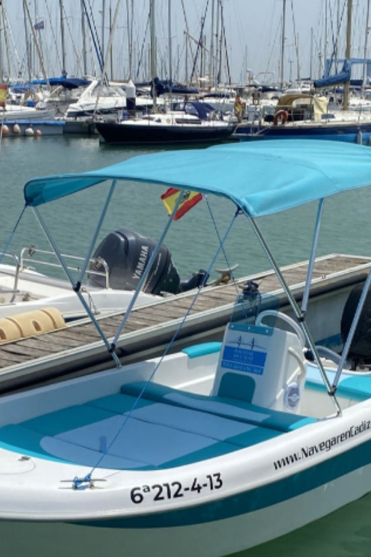 Cadiz: Boat Rental Without License - Cruising the Cadiz coast for four hours