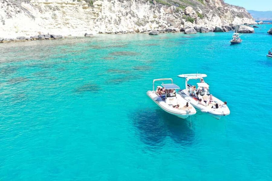 Cagliari: Boat Tour, 4 Stops, Swim, Snorkeling, & 1 Spritz - Cala Bernat: the first chance to swim