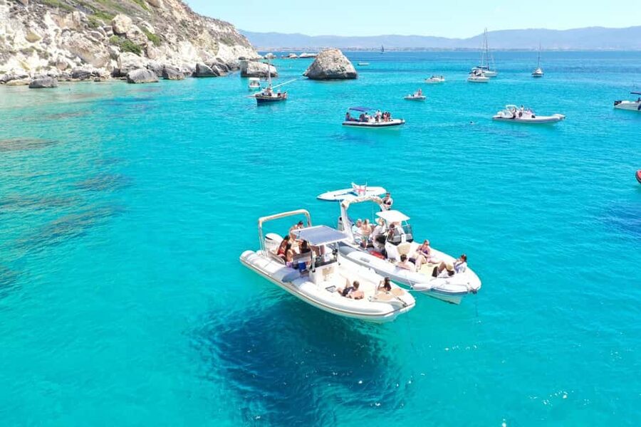 Cagliari: Boat Tour, 4 Stops, Swim, Snorkeling, & 1 Spritz - The Devil’s Saddle and Gasole Pools
