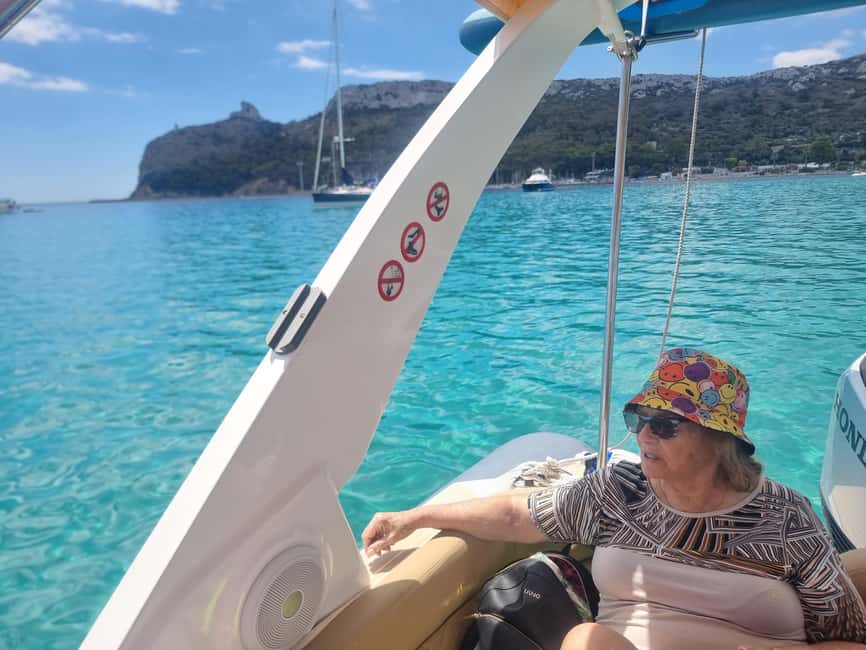 Cagliari: Boat Tour, 4 Stops, Swim, Snorkeling, & 1 Spritz - What the $62 price includes