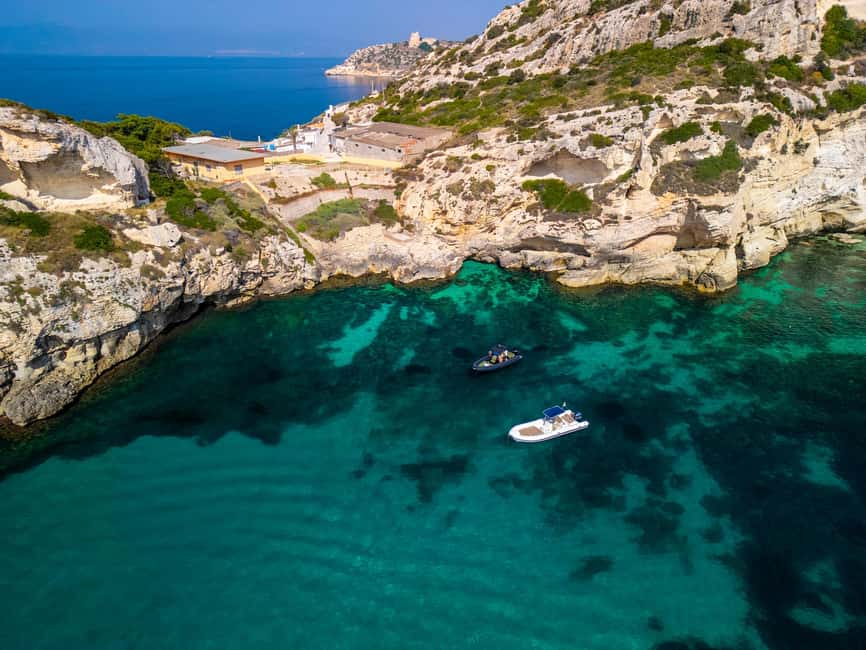 Cagliari: Boat Tour with 5 Snorkeling Stops & Free Drinks - Setting out from Marina del Sole