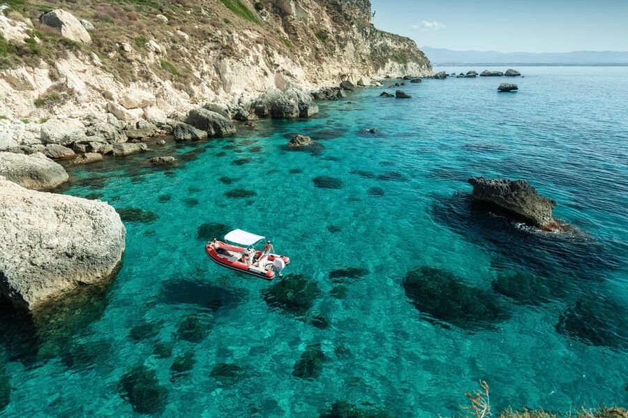 Cagliari: Devil's Saddle Boat Tour with Spritz and Chips - The Devil’s Saddle and the Cave Entrance