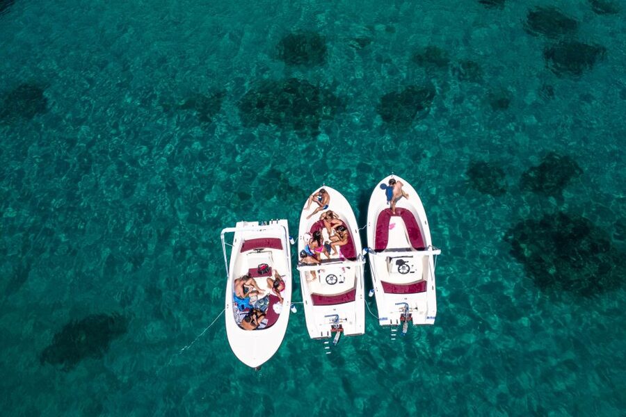 Cagliari: Electric Boat Rental at Marina Piccola - Following the Sella del Diavolo coast