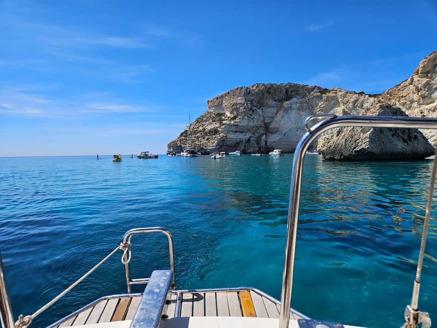 Cagliari Sailing Boat Tour with Snorkeling and Drink - Sailing under wind power