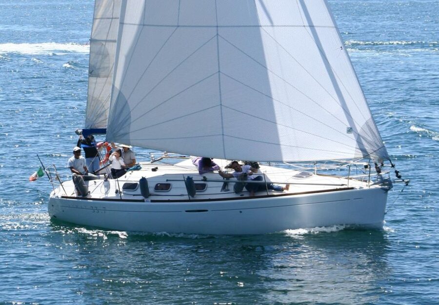 Cagliari: Sailing tour to Devil's Saddle aboard Merak - Meeting Merak at Marina di Sant’Elmo