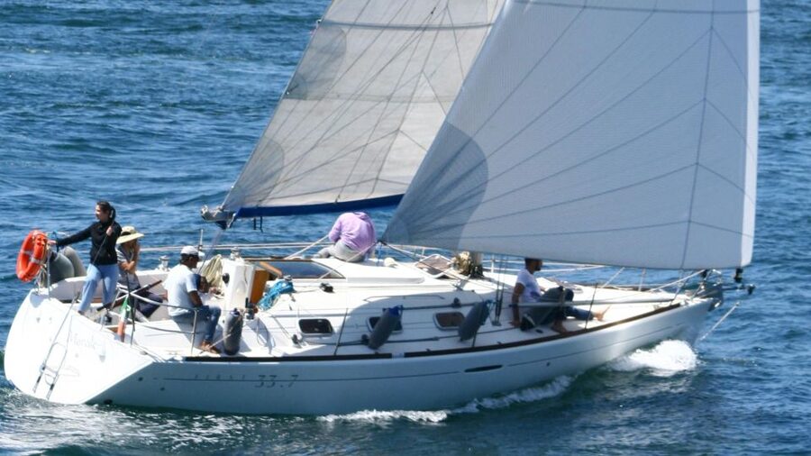 Cagliari: Sailing tour to Devil's Saddle aboard Merak - Devil’s Saddle and the Swimming Stop