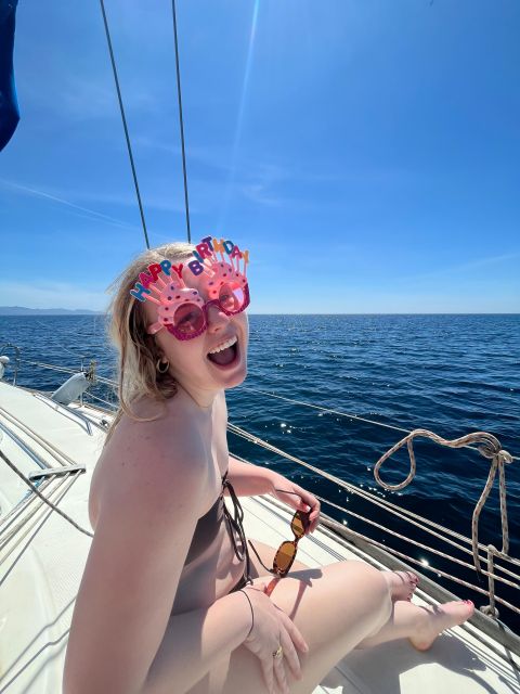 Cagliari: Sailing tour to Devil's Saddle aboard Merak - Leaving the Harbor Under Sail