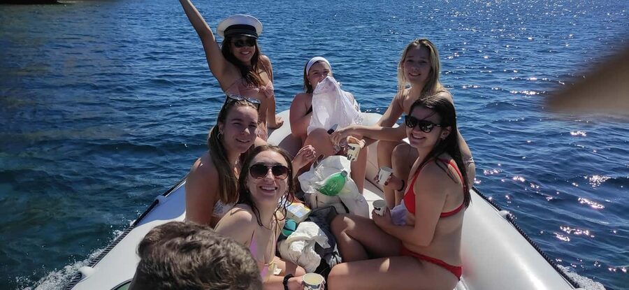 Cagliari: Sella del Diavolo Boat Magic Tour Drinks & Snacks - Sardinian snacks make the ride feel local
