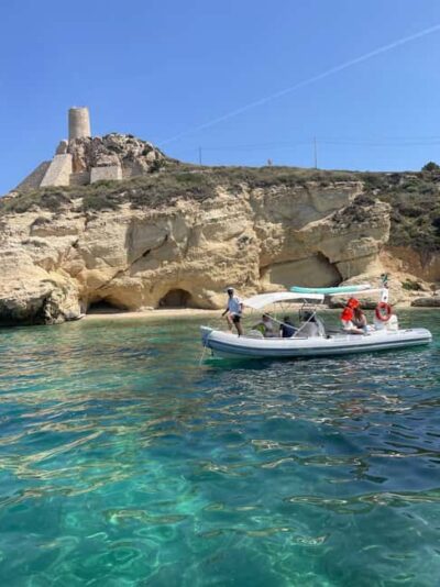 Sella del Diavolo Boat Magic Tour Drinks & Snacks