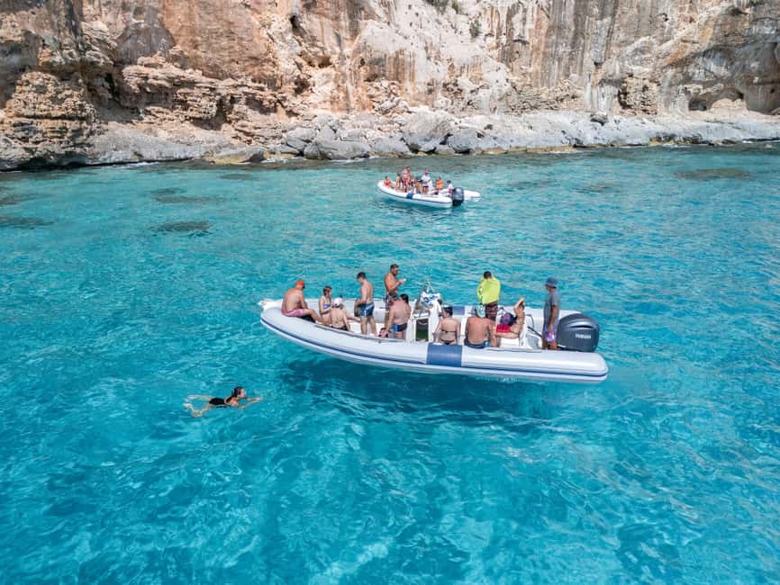Cala Gonone: Gulf of Orosei Dinghy Cruise with Swim Stops - The beaches: Cala Mariolu, Biriola, Luna, Sisine, and Gabbiani