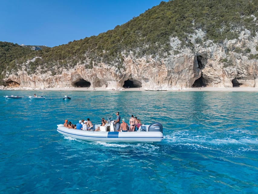 Cala Gonone: Gulf of Orosei Dinghy Cruise with Swim Stops - Sea caves, natural arches, and the return ride